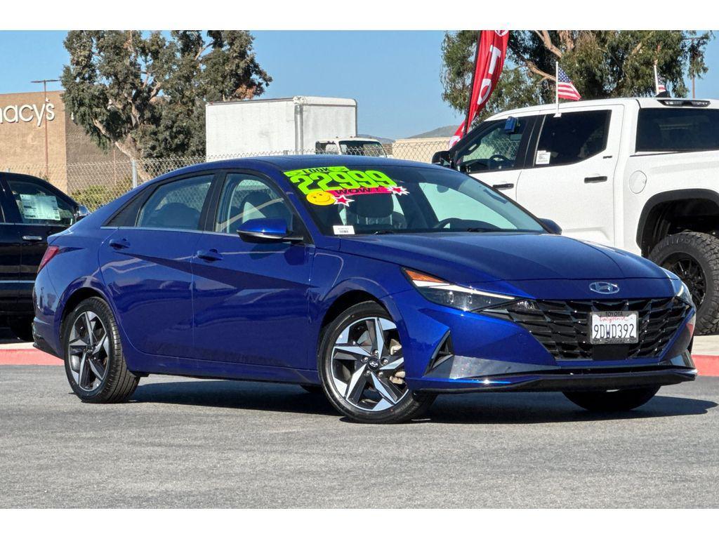 used 2023 Hyundai ELANTRA HEV car, priced at $21,999
