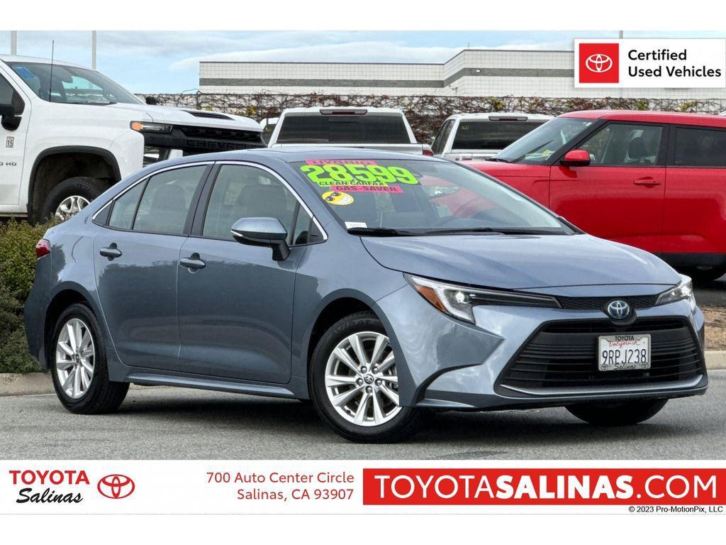 used 2025 Toyota Corolla Hybrid car, priced at $28,599