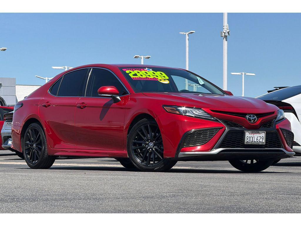 used 2021 Toyota Camry car, priced at $27,999