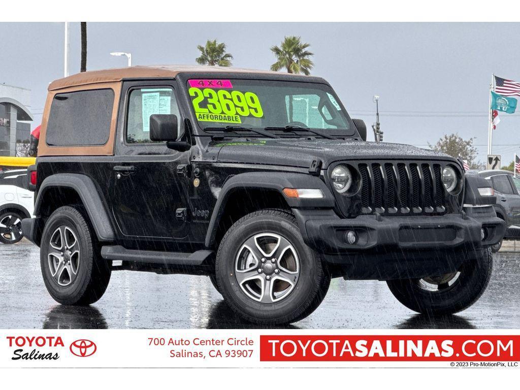 used 2020 Jeep Wrangler car, priced at $19,999