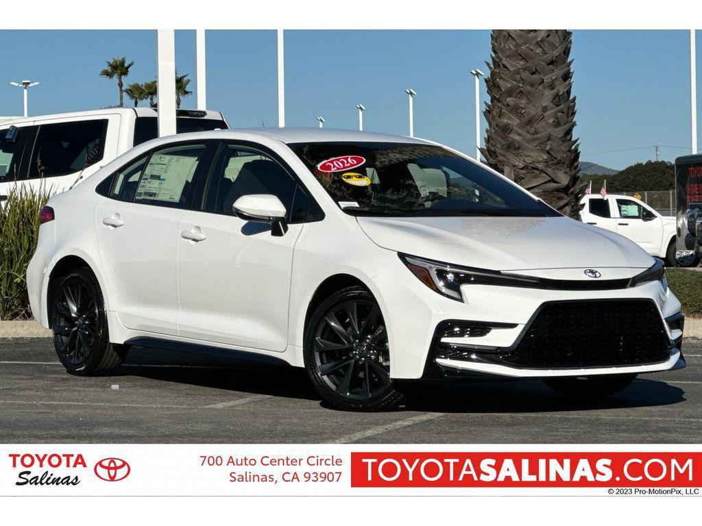 new 2026 Toyota Corolla Hybrid car, priced at $29,573