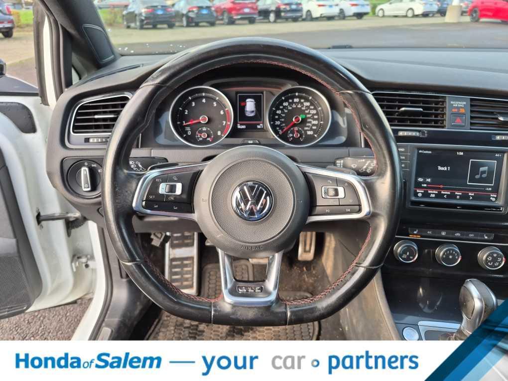 used 2017 Volkswagen Golf GTI car, priced at $15,495