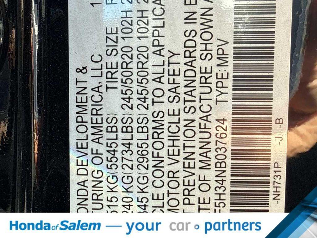 used 2022 Honda Pilot car, priced at $27,995