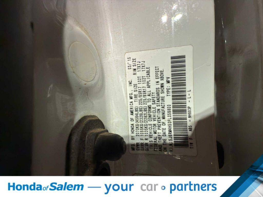 used 2015 Honda CR-V car, priced at $12,995