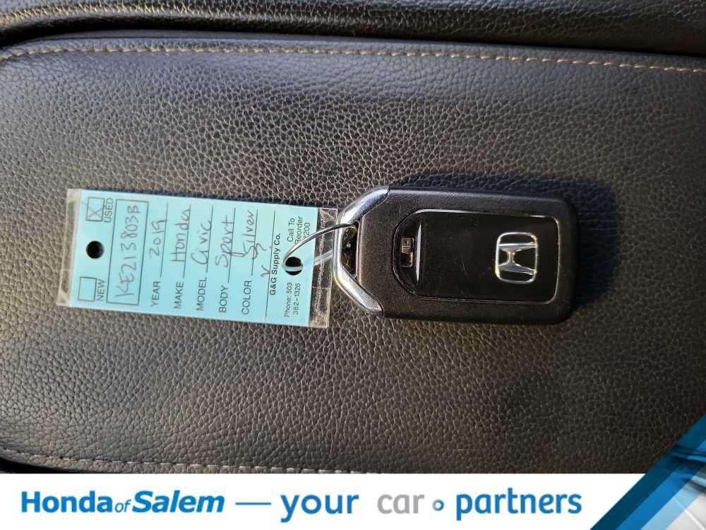 used 2019 Honda Civic car, priced at $21,995