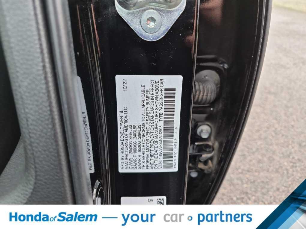 used 2022 Honda Accord Hybrid car, priced at $26,495