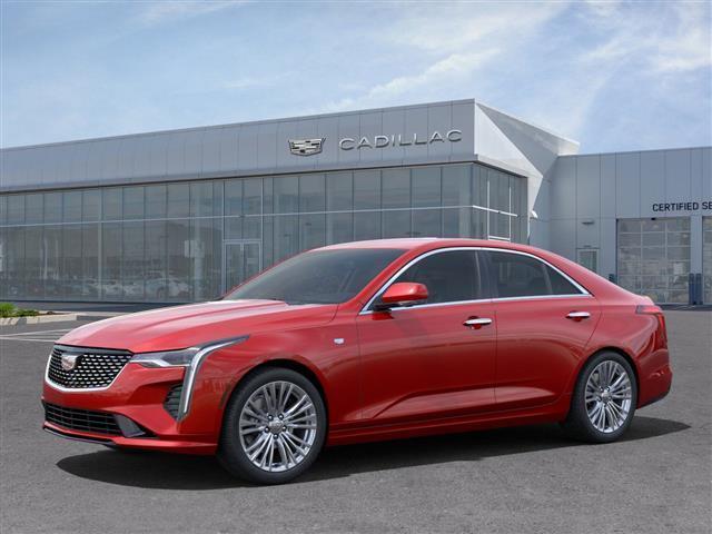 new 2025 Cadillac CT4 car, priced at $45,416