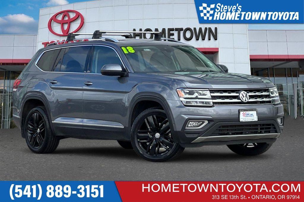 used 2018 Volkswagen Atlas car, priced at $19,000