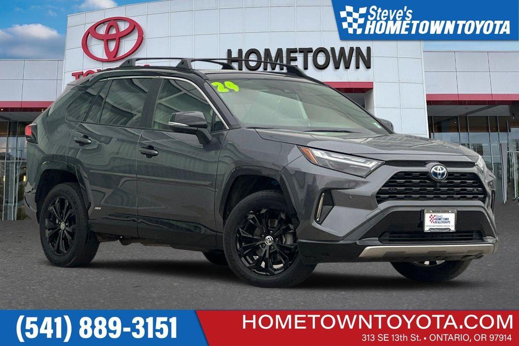 used 2024 Toyota RAV4 Hybrid car, priced at $38,500