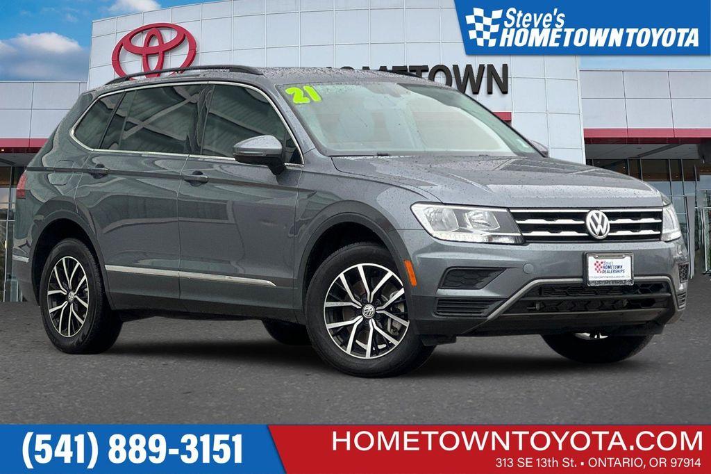 used 2021 Volkswagen Tiguan car, priced at $18,500