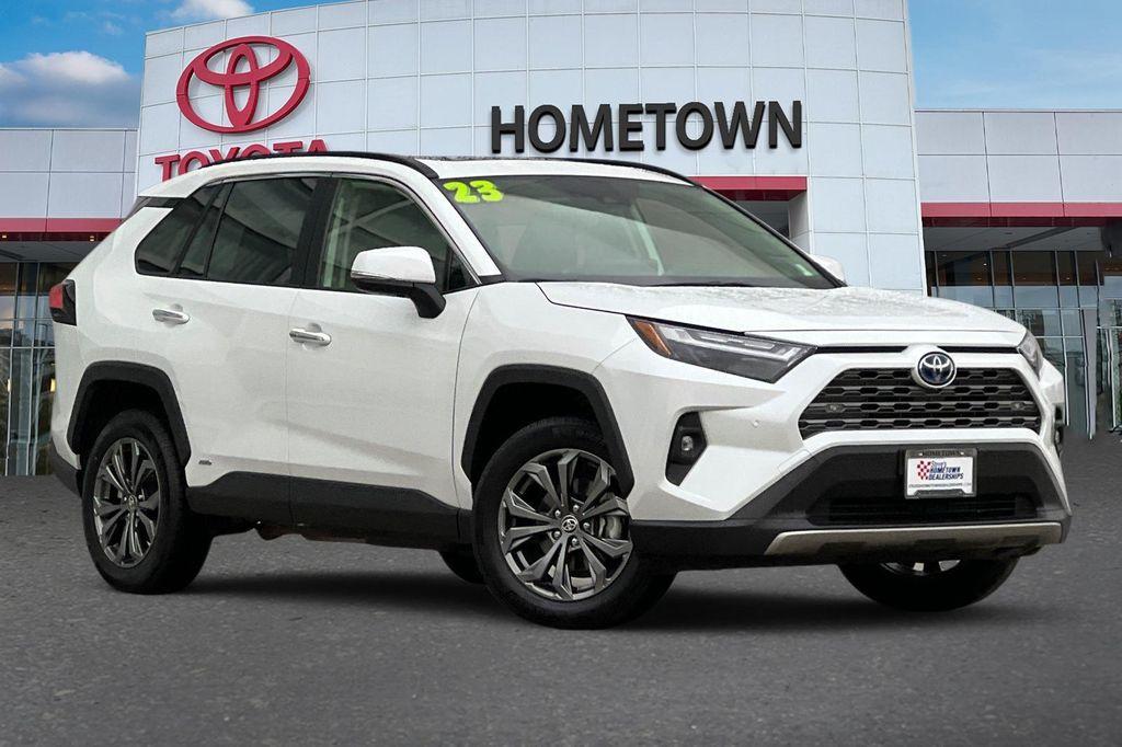used 2023 Toyota RAV4 Hybrid car, priced at $38,000
