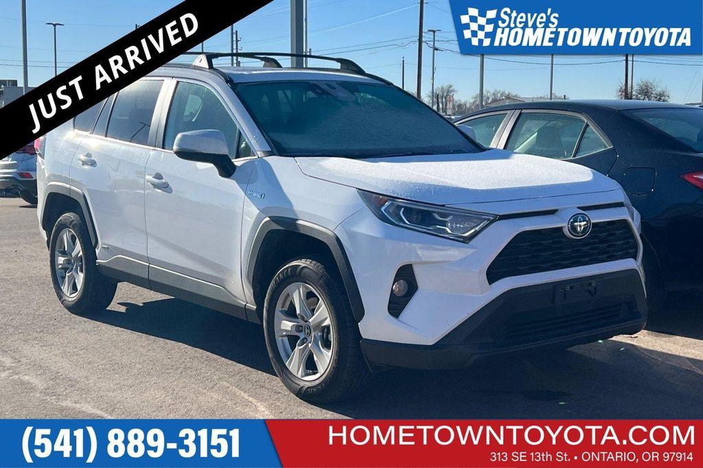 used 2021 Toyota RAV4 Hybrid car, priced at $27,500