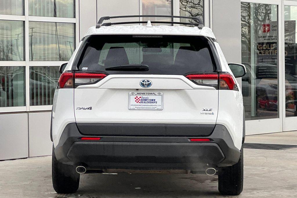 used 2021 Toyota RAV4 Hybrid car, priced at $27,400