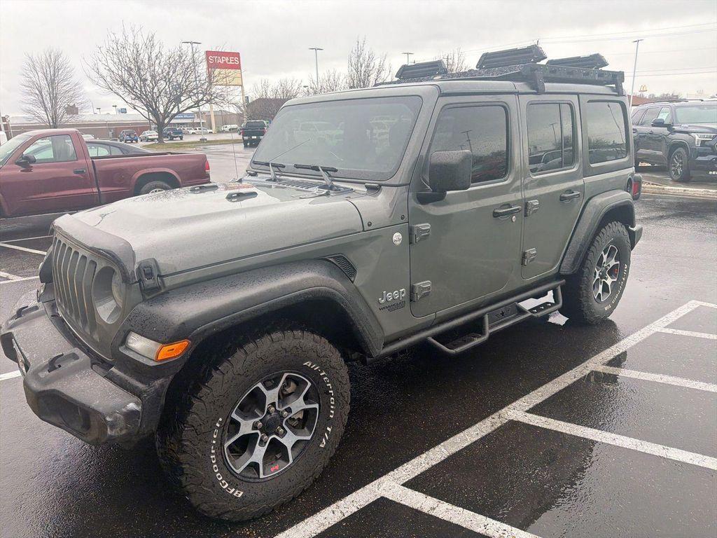 used 2021 Jeep Wrangler Unlimited car, priced at $24,500