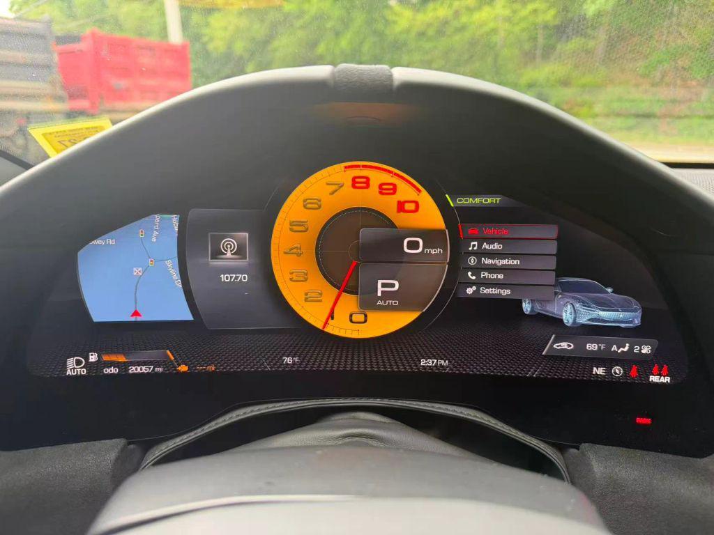 used 2021 Ferrari Roma car, priced at $175,000
