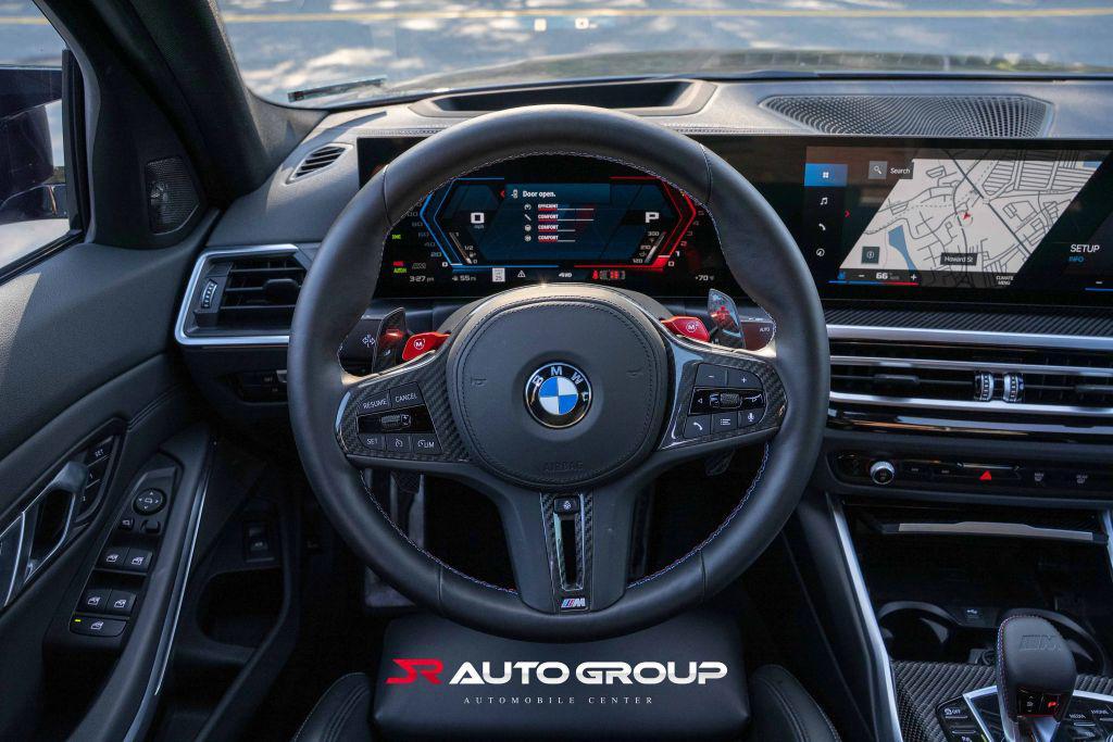 used 2023 BMW M3 car, priced at $87,500