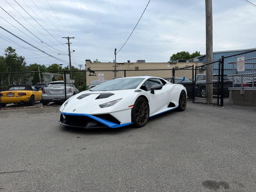 used 2022 Lamborghini Huracan STO car, priced at $420,000