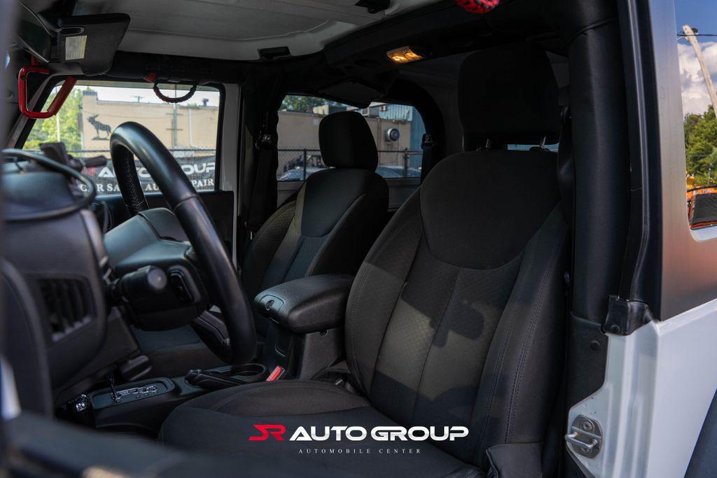 used 2017 Jeep Wrangler car, priced at $15,800