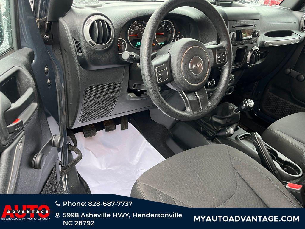 used 2017 Jeep Wrangler car, priced at $20,861