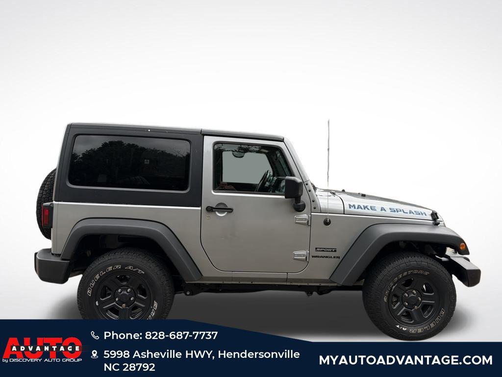 used 2017 Jeep Wrangler car, priced at $22,164