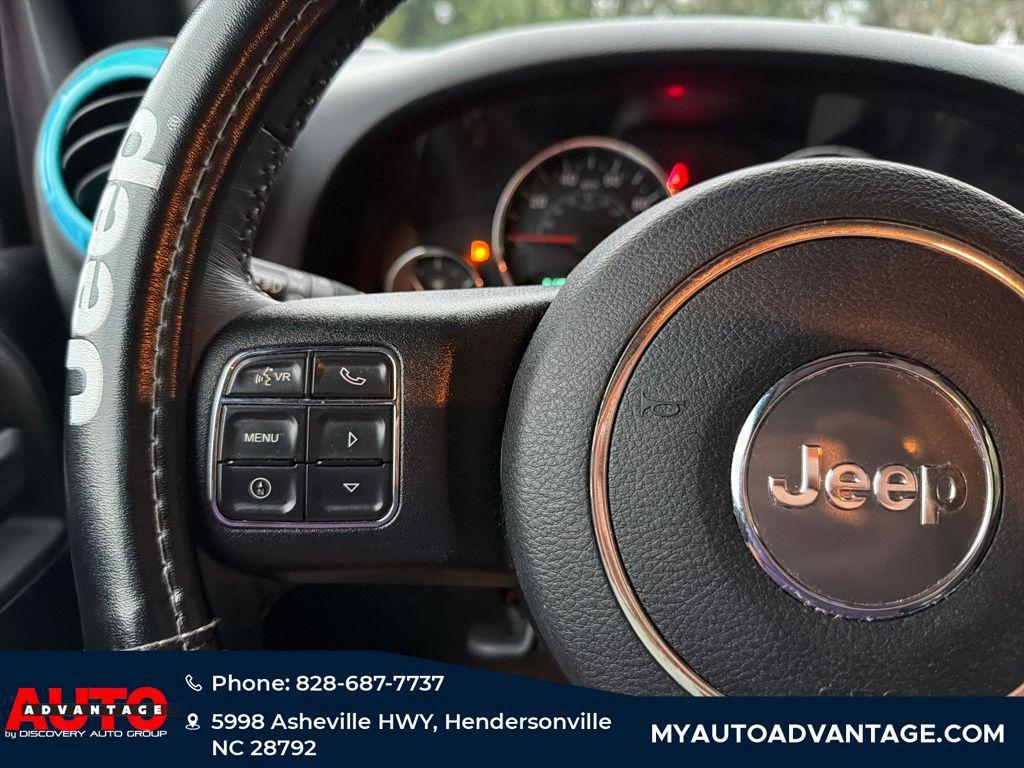 used 2017 Jeep Wrangler car, priced at $22,164