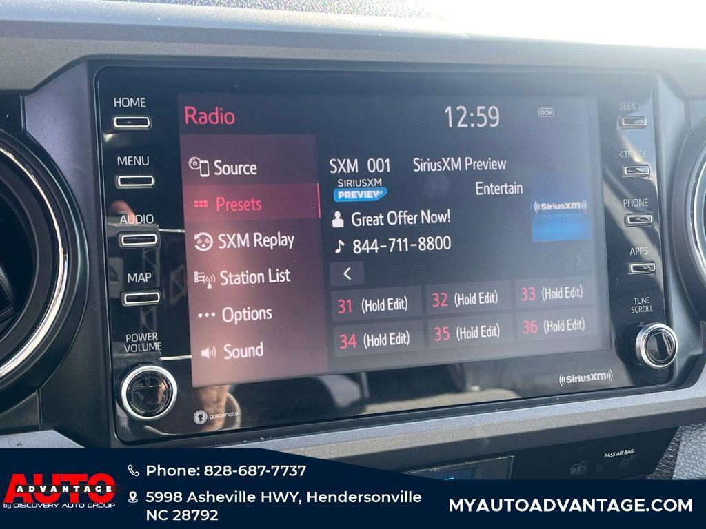 used 2022 Toyota Tacoma car, priced at $29,995