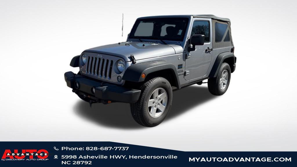 used 2017 Jeep Wrangler car, priced at $20,885