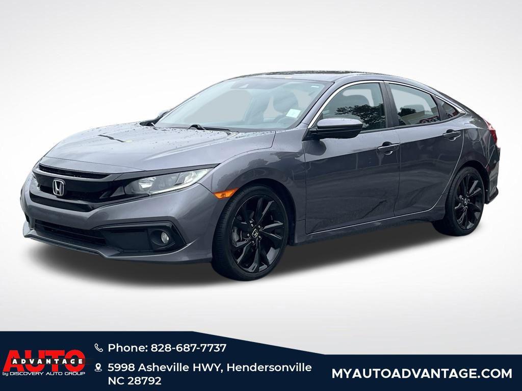 used 2019 Honda Civic car, priced at $17,691