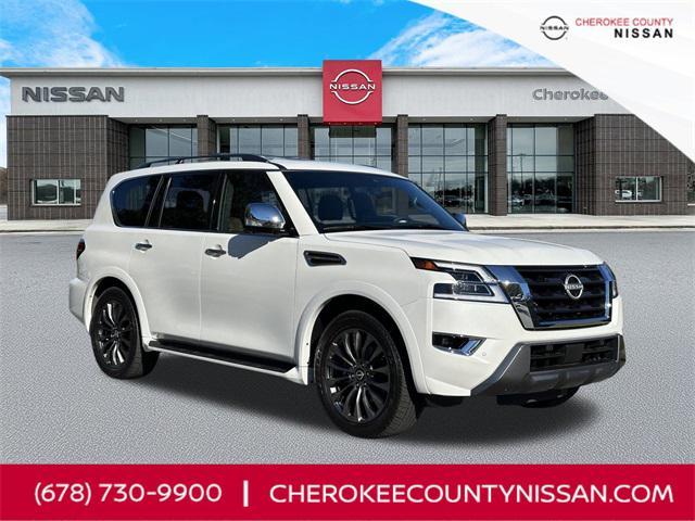 used 2024 Nissan Armada car, priced at $49,850