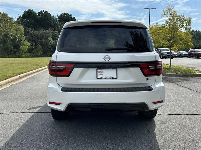 2024 Aspen White Nissan Armada