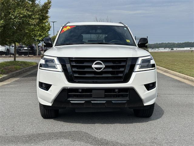 2024 Aspen White Nissan Armada