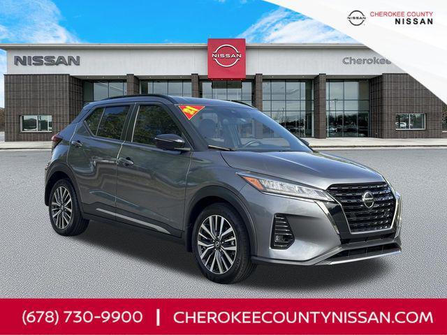 used 2021 Nissan Kicks car, priced at $14,045