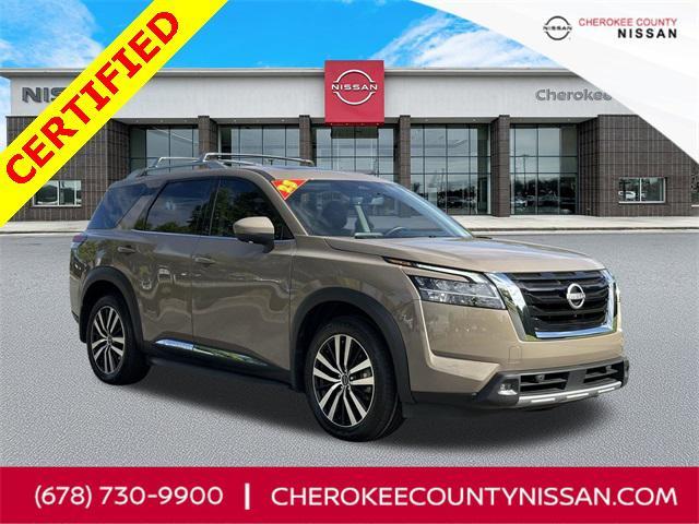 used 2023 Nissan Pathfinder car, priced at $34,511