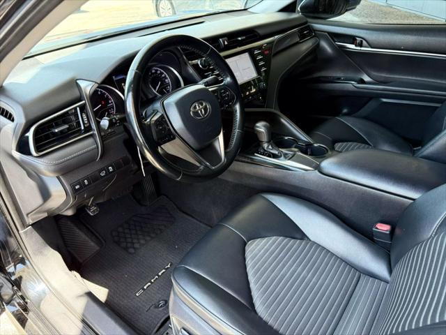 2019 Midnight Black Metallic Toyota Camry