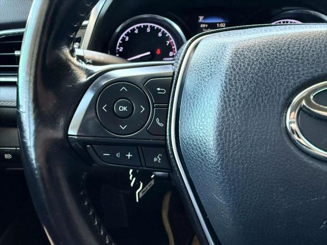 2019 Midnight Black Metallic Toyota Camry
