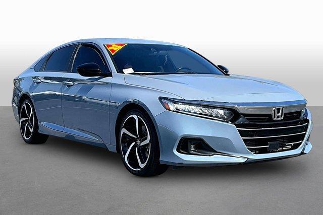 used 2021 Honda Accord car, priced at $24,125