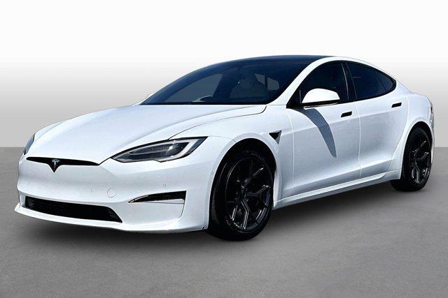 used 2021 Tesla Model S car, priced at $56,671