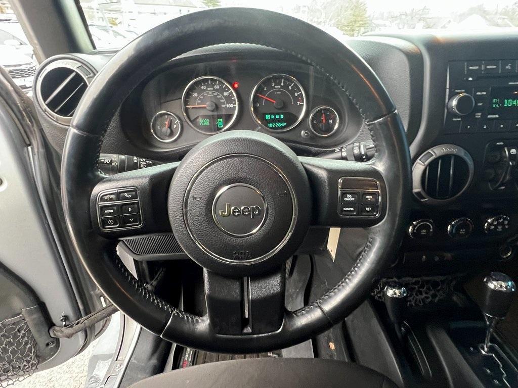 used 2016 Jeep Wrangler Unlimited car, priced at $15,314