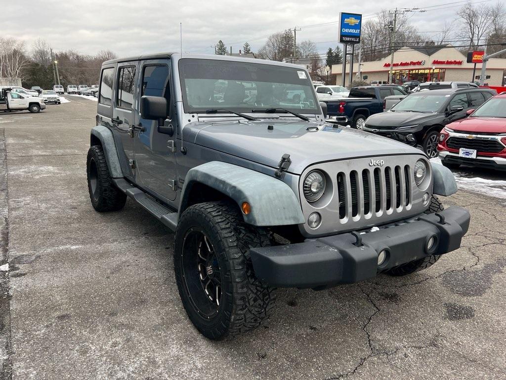 used 2016 Jeep Wrangler Unlimited car, priced at $15,314