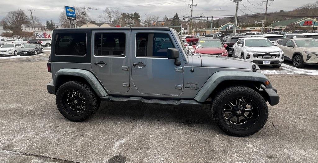 used 2016 Jeep Wrangler Unlimited car, priced at $15,314