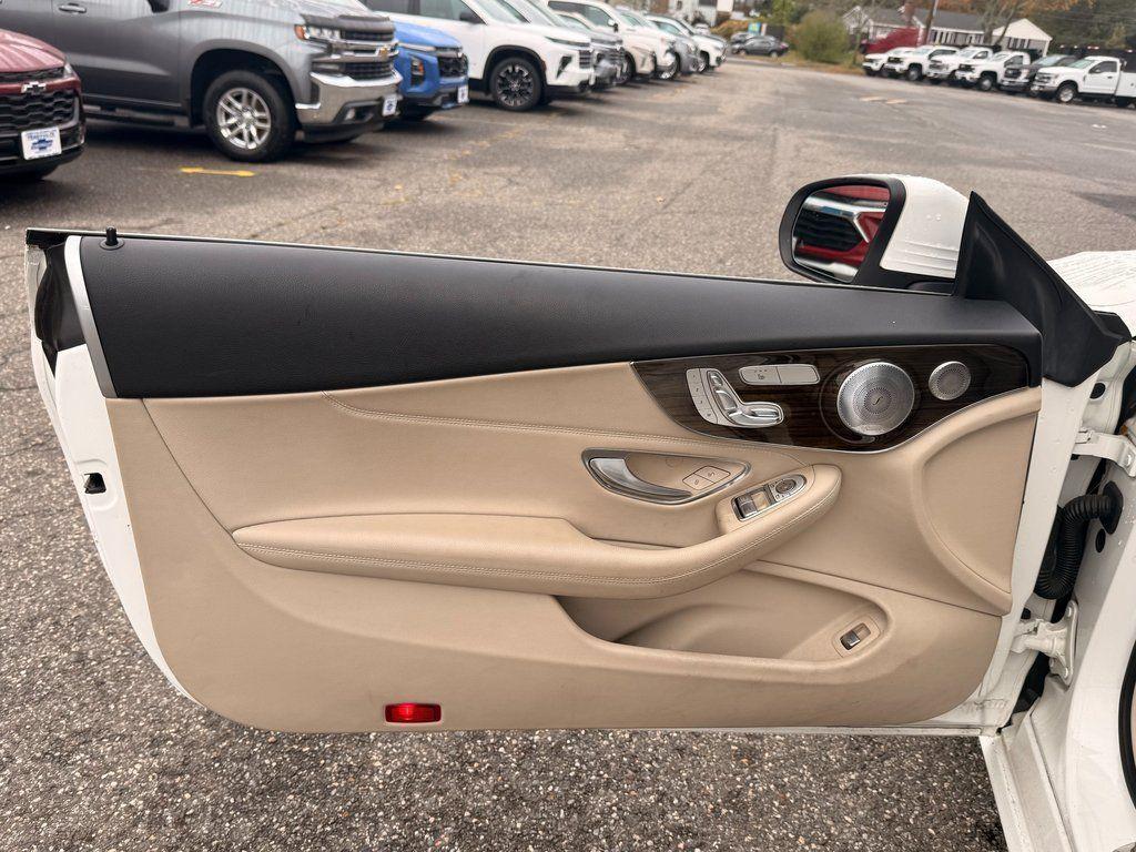 used 2017 Mercedes-Benz C-Class car, priced at $17,244