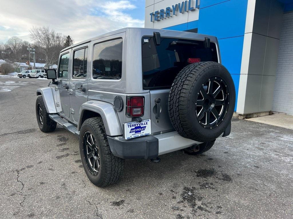 used 2014 Jeep Wrangler Unlimited car, priced at $15,534