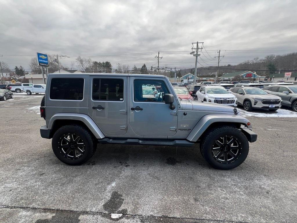 used 2014 Jeep Wrangler Unlimited car, priced at $15,534