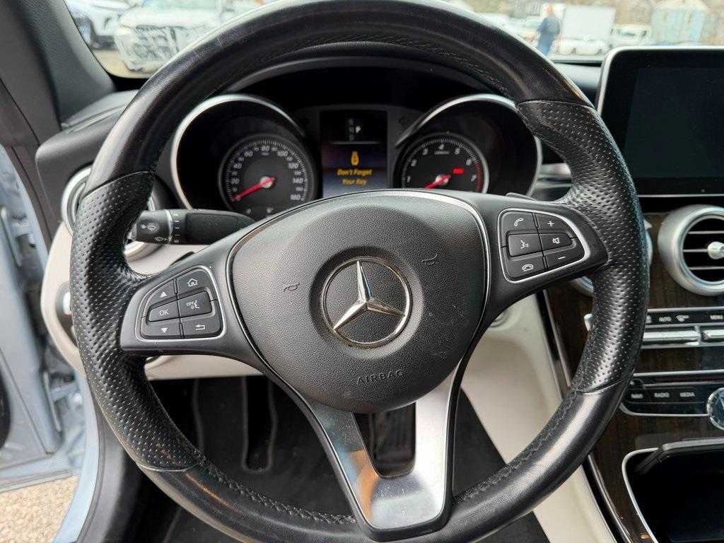 used 2018 Mercedes-Benz C-Class car, priced at $29,764