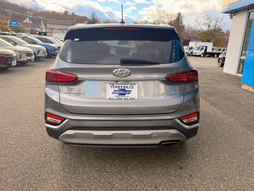 used 2019 Hyundai Santa Fe car, priced at $12,634