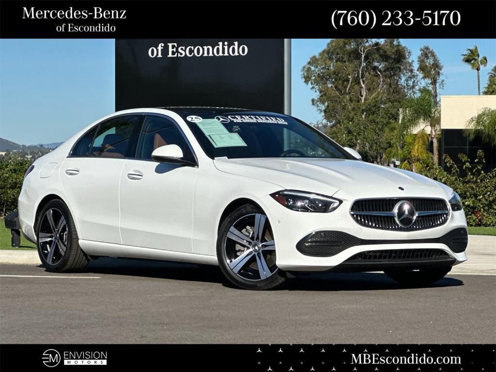 used 2025 Mercedes-Benz C-Class car, priced at $46,997