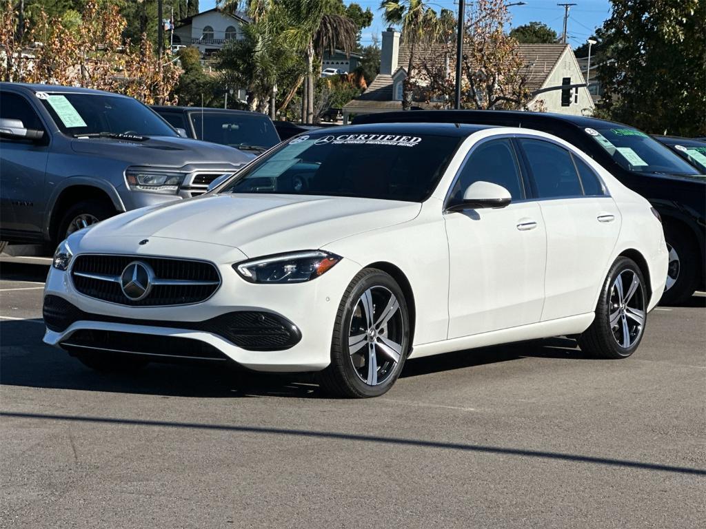 used 2025 Mercedes-Benz C-Class car, priced at $46,997