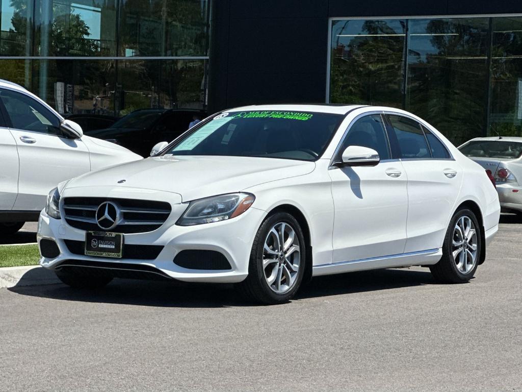 used 2018 Mercedes-Benz C-Class car, priced at $19,297
