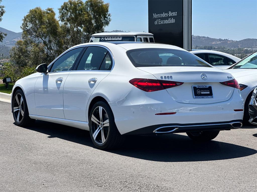 new 2025 Mercedes-Benz C-Class car, priced at $53,355