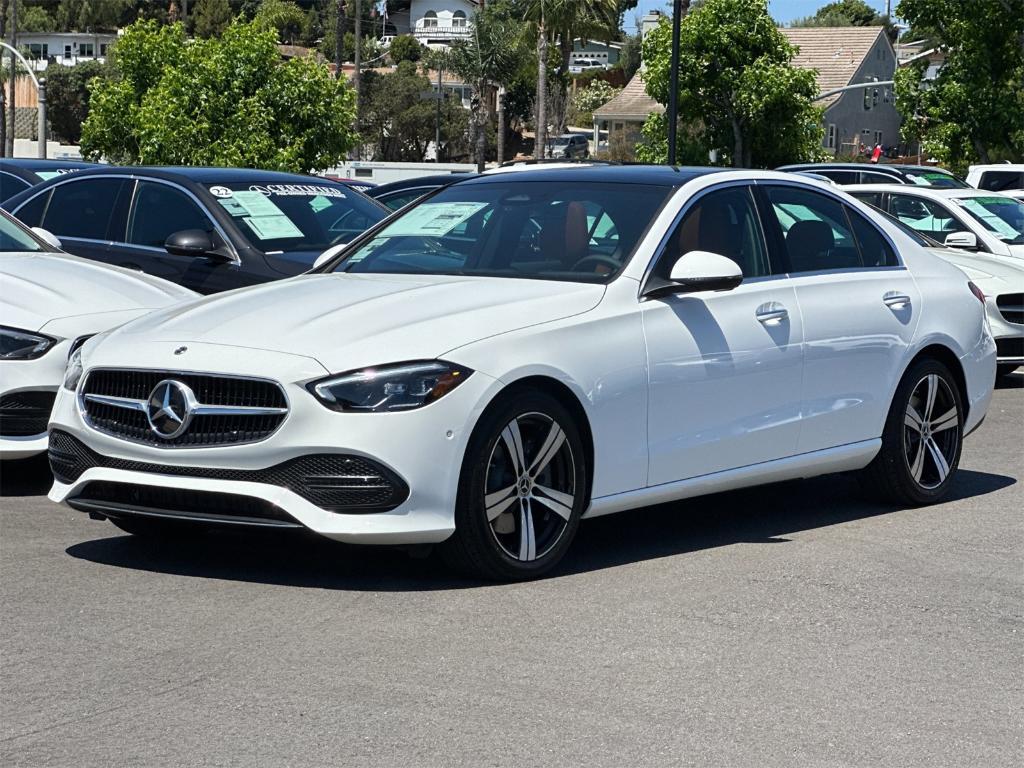 new 2025 Mercedes-Benz C-Class car, priced at $53,355